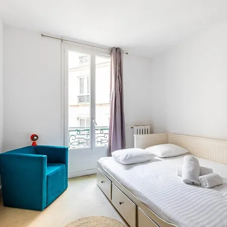 Guestready- Modern Comfort Near Parc Monceau For 6 Apartment